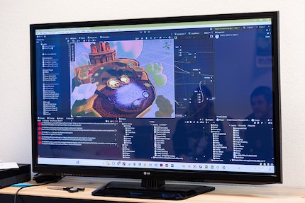 Ninoko arbeitet aktuell mit der Engine Unity.
