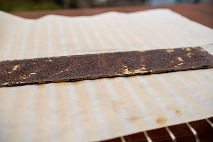 La pasta si secca durante la cottura.
