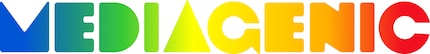 This is what the Mediagenic logo looked like in 1990.