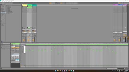 Faccio rapidamente amicizia con l'interfaccia utente di Ableton.