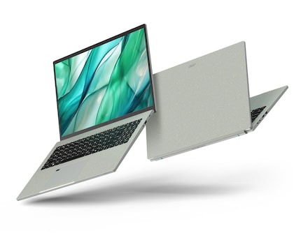 Das Gehäuse des Acer Aspire Vero 16 besteht zu 60 Prozent aus Recyclingmaterialien.