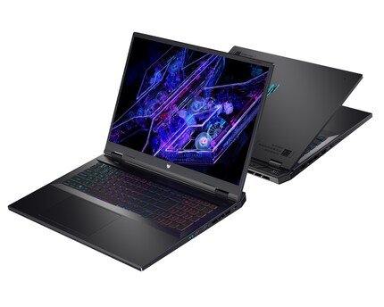 Für die Helios Neo-Reihe spart sich Acer ein neues Design: hier der Helios Neo 18.