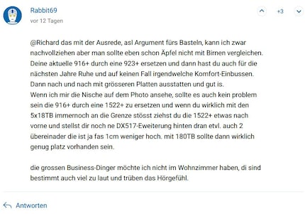 L’utilisateur Rabbit69 m’indique les modèles Synology correspondants.