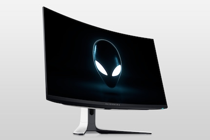 L’Alienware AW32225QF incurvé est probablement le premier moniteur de la nouvelle génération OLED disponible.