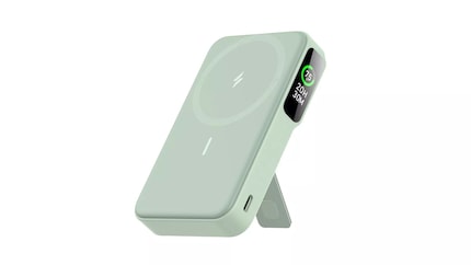 Die MagGo Wireless Charging Station hat einen kleinen Standfuss.