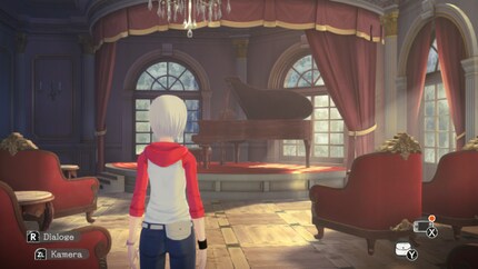 Auf Screenshots sehen einige Zimmer des Anwesens auf der Geisterinsel wie 2D-Artworks aus.