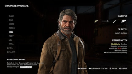Character selection is a success.