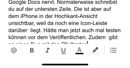 Cari sviluppatori di Google Docs, datevi un po’ più da fare.