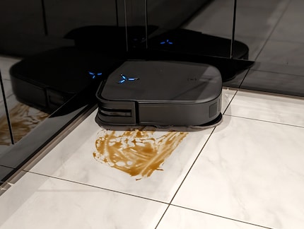 All robots struggle with the smeared soy sauce.