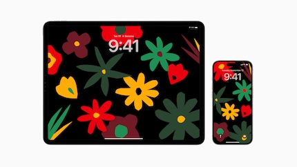 Lo sfondo Unity Bloom è disponibile per iPhone e iPad.