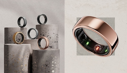Den Oura-Ring gibts in verschiedenen Varianten – ein Schmuckstück mit Tracking-Features.