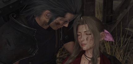 Qu’est-ce qui se passe ici ? Il n’y avait pas de telles scènes d’Aerith et de Zack dans l’original.