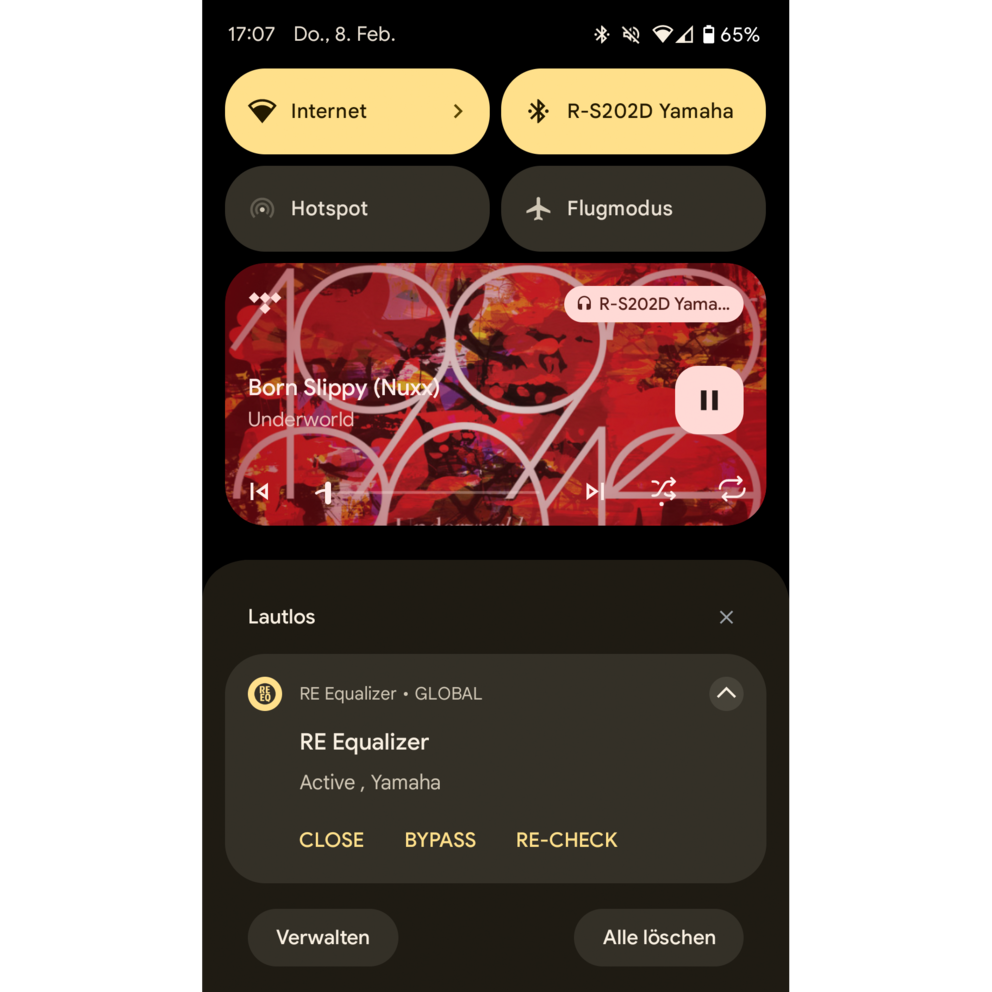 RE Equalizer FX der vielleicht beste Equalizer für Android digitec