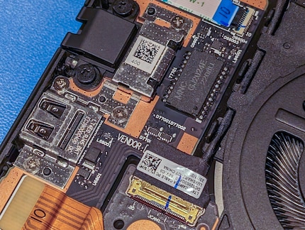 QR codes point to instructions and spare parts.
