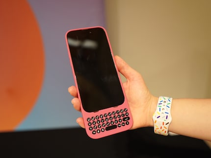 The Clicks case turns an iPhone into a modern-day typewriter.