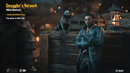 All'affidabile William Blackwood non interessa come rispondo, mi darà comunque il lavoro.