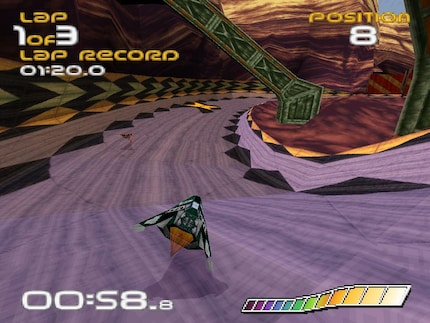 «Wipeout» ist das Aushängeschild der ersten Playstation.