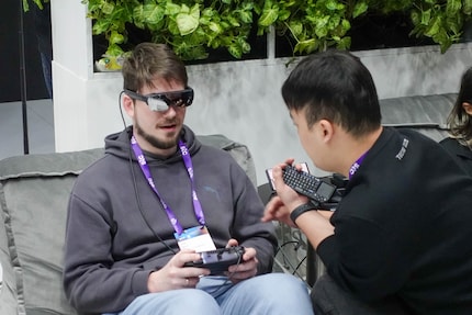 Pocket Go heißt die AR-Brille von Tecno.