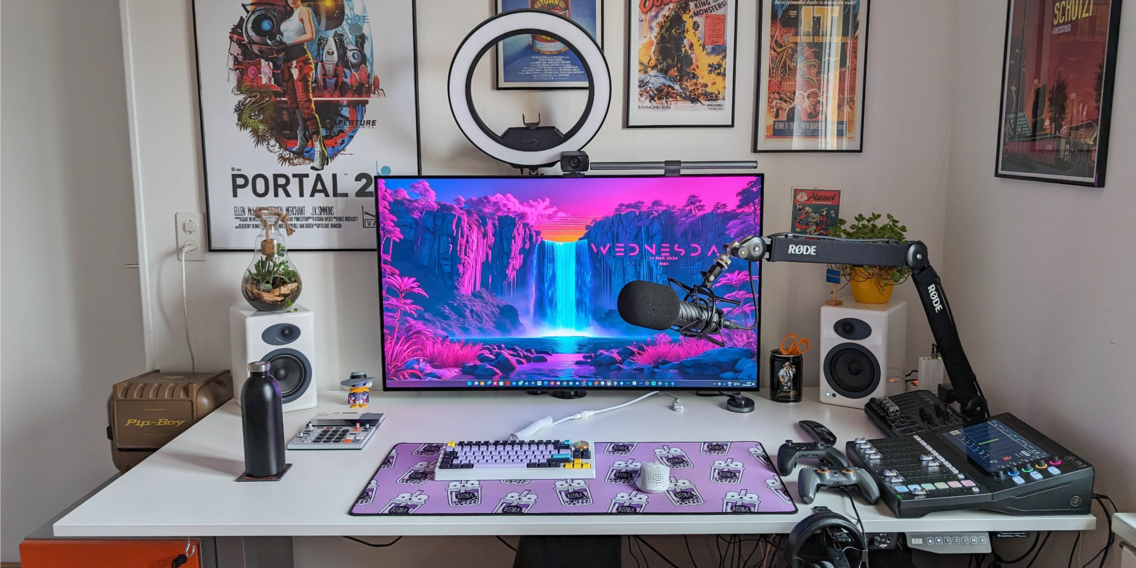 Our editors’ desk setups, part 9: Phil likes it large - Digitec