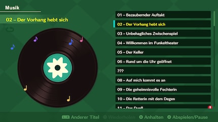 Die Musik im Spiel ist gelungen.