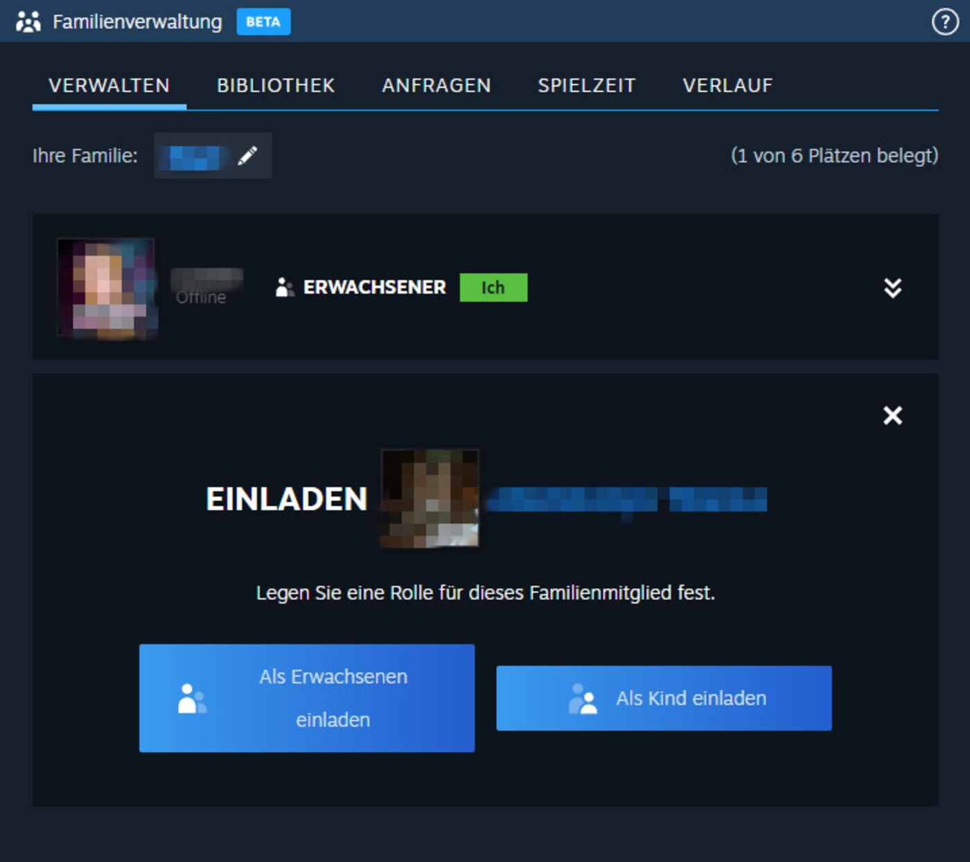 SteamFamilie in der Beta Endlich eine vernünftige SteamFamilienbibliothek digitec