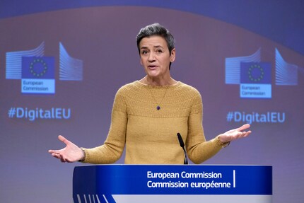 Non molla: il Commissario UE alla concorrenza Margrethe Vestager.