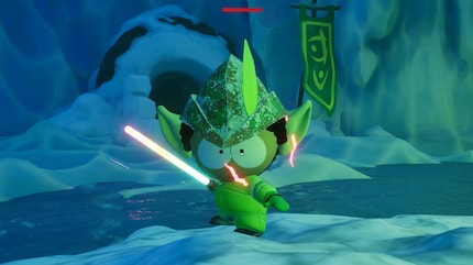 My opponents also have Bullshit Cards. Here, they mutate into laser sword fighters.