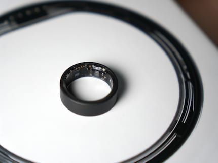 The Ultrahuman Ring also measures health data with its sensors.