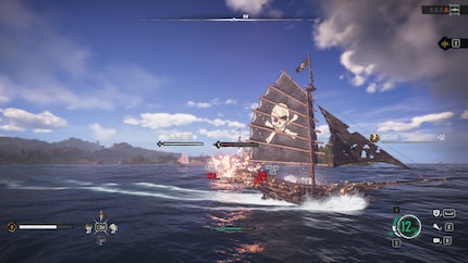 The damage numbers flying out of the enemy ship remind me that this game world consists of nothing but ones and zeros. Immersion crumbles.