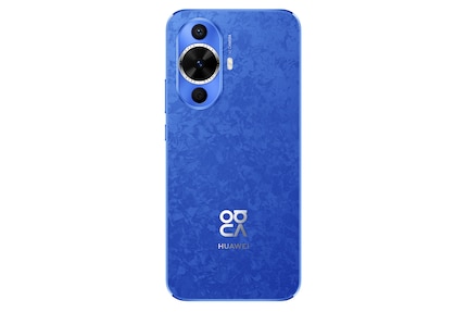 Le Nova 12 s apparaît en bleu, noir et blanc.