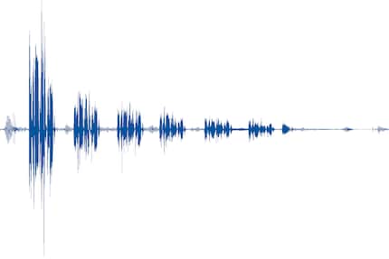 Die Wellenform ohne Aura-Effekt beginnt schon bei -6dB.