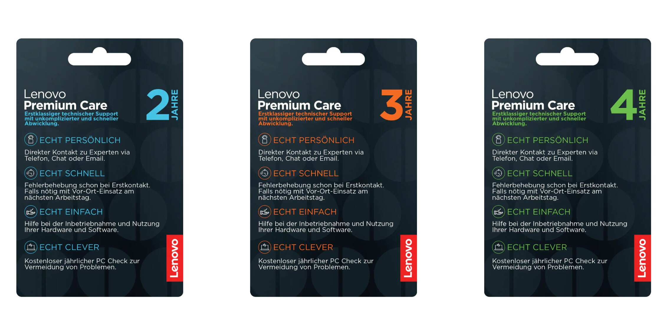 Now available "Premium Care" offers extended warranty for Lenovo