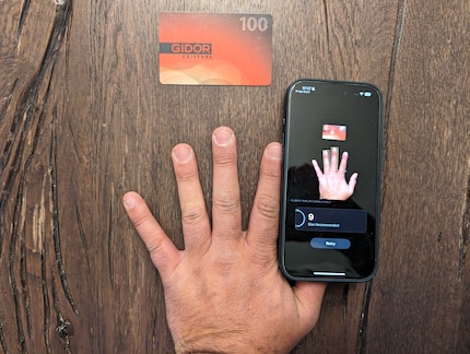 Mit einer iPhone-App kann ich meine Ringgrösse bestimmen.
