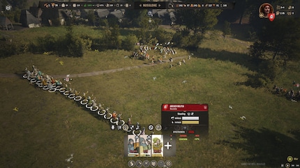 Die Echtzeitkämpfe erinnern an «Total War», so häufig und so gross wie in Creative Assemblys Serie treten sie aber nicht auf. 