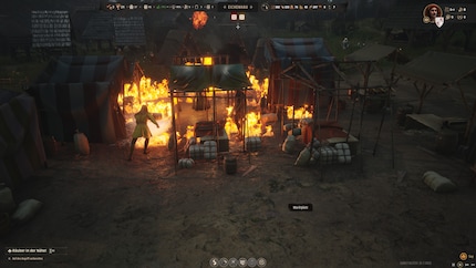 Anders als mein Dorf, lässt die Early-Access-Version fast nichts anbrennen.