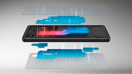 Mit der Dampfkammerkühlung soll die Leistung des Chips unterstützt werden.