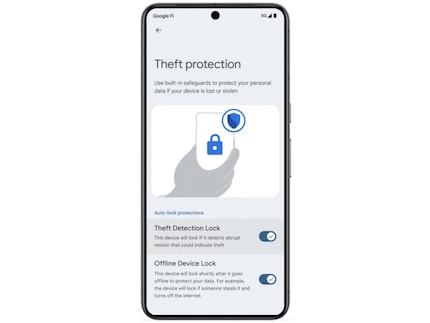 Vous pouvez également désactiver l'antivol dans Android 15.