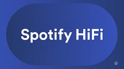 Auch ein Logo gab es für Spotify HiFi bereits zur Ankündigung.