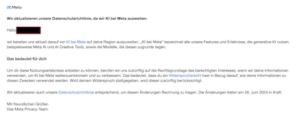 Diese Mail ist am Wochenende Millionenfach versendet worden.