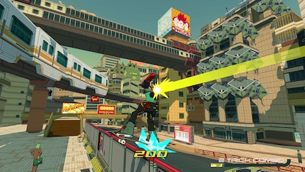 «Bomb Rush Cyberfunk» ist bunt, chaotisch und humorvoll.