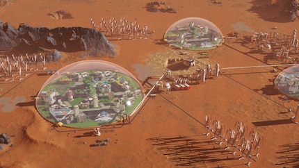 In «Surviving Mars» besiedelst du den roten Planeten.