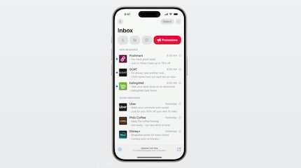 Vos mails seront bientôt classés et catégorisés automatiquement.
