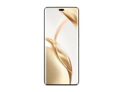 The front camera is integrated at the top centre of the display.