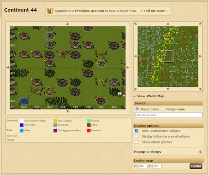 You can play Tribal Wars for free.