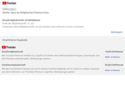 Wenn du direkt von der Meldung zur Neuanmeldung gehst, werden die Preise höher.