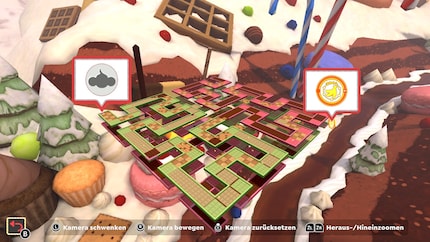 Die Levels erinnern teilweise sehr an das Kinderspielzeug aus Holz. Cool!
