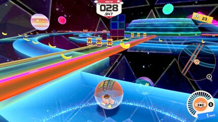 Für solch kreative und herausfordernde Levels liebe ich «Super Monkey Ball: Banana Rumble».