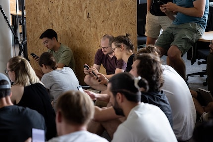 Le vote pour le prix du public a obligé les spectateurs et spectatrices à utiliser leur smartphone.