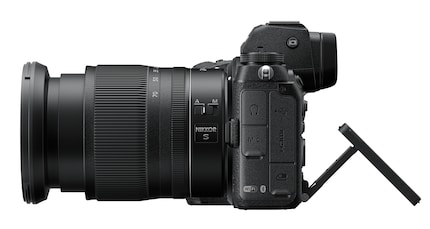 Sur le Z6 II, vous ne pouvez que tirer l’écran vers l’extérieur.