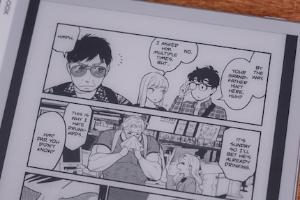 Grazie alla buona risoluzione e all’imitazione della carta, l’eReader riproduce bene anche i fumetti.